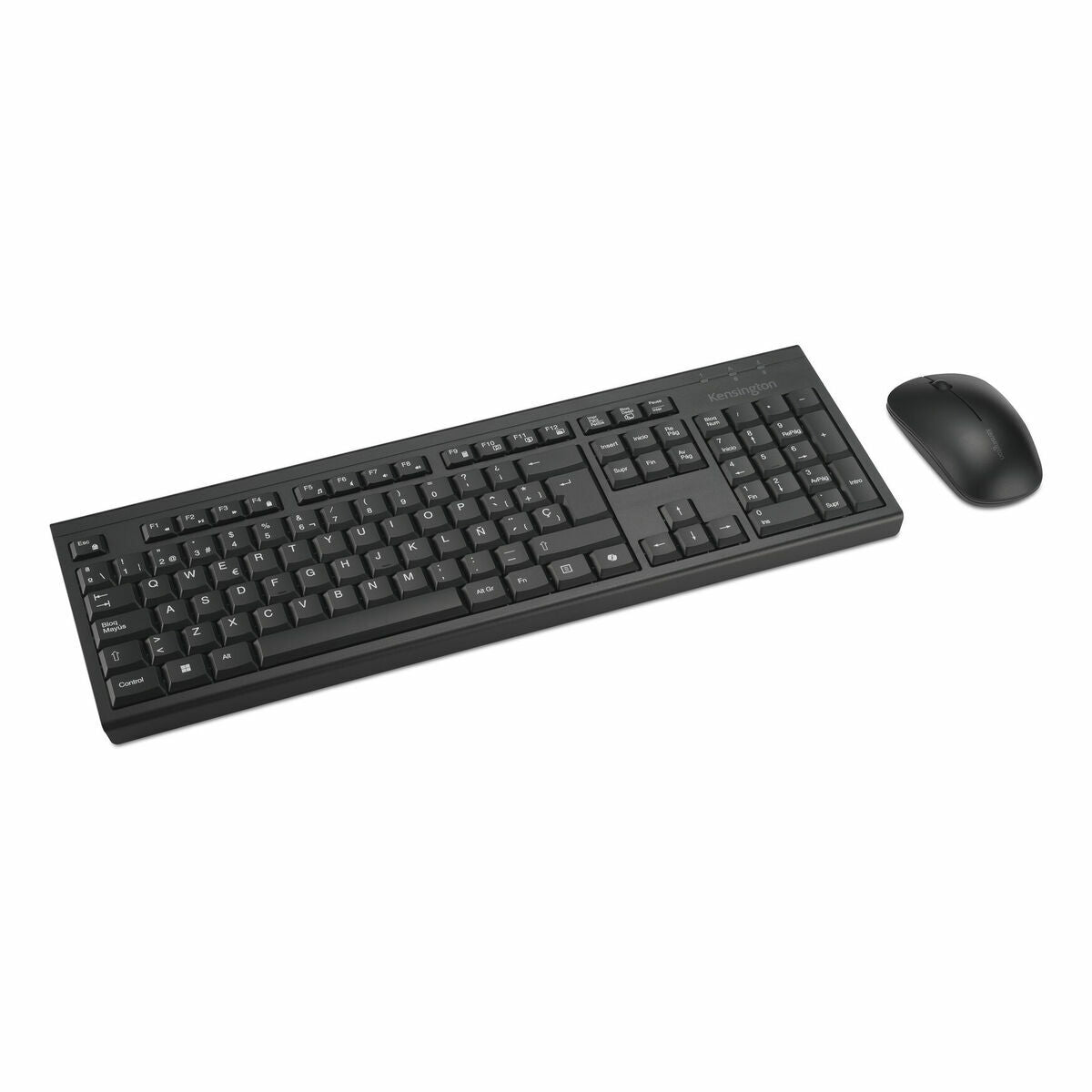 Keyboard and Mouse Kensington K75560ES Black Spanish QWERTY Keyboard and Mouse Kensington K75560ES Black Spanish QWERTY