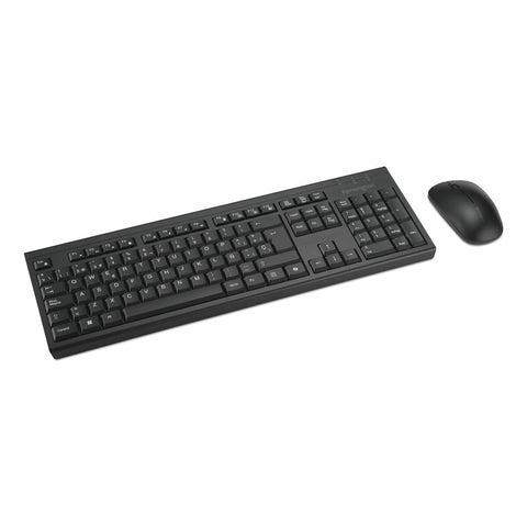 Keyboard and Mouse Kensington K75560ES Black Spanish QWERTY Keyboard and Mouse Kensington K75560ES Black Spanish QWERTY