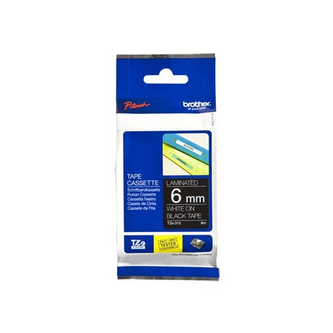 Laminated Tape for Labelling Machines Brother TZE315 Grey White/Black Laminated Tape for Labelling Machines Brother TZE315 Grey White/Black