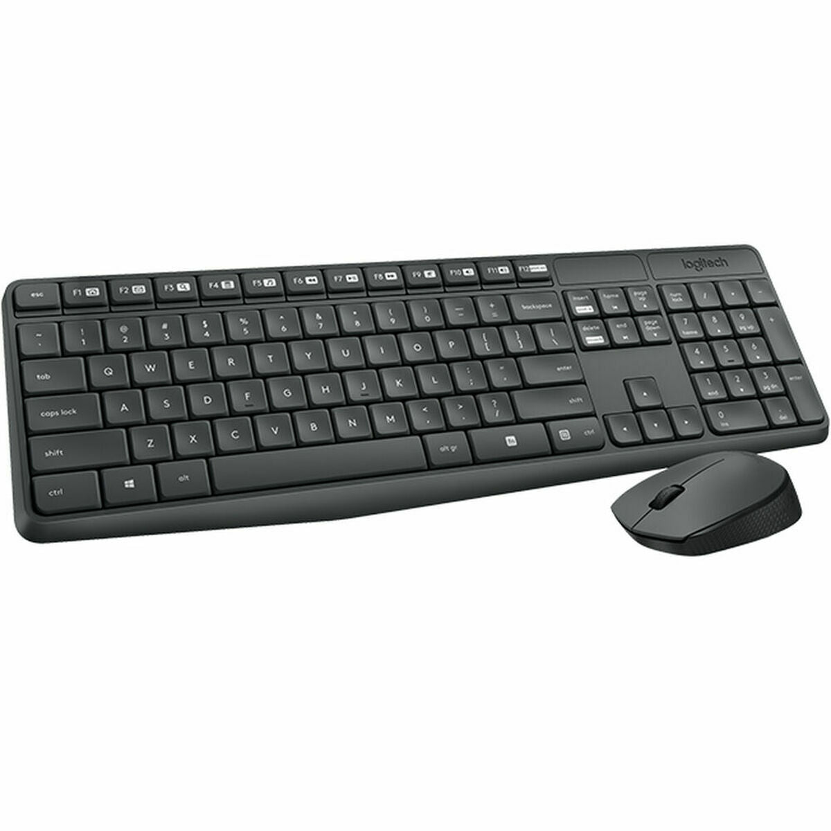 Keyboard and Wireless Mouse Logitech 920-007917 Grey Keyboard and Wireless Mouse Logitech 920-007917 Grey