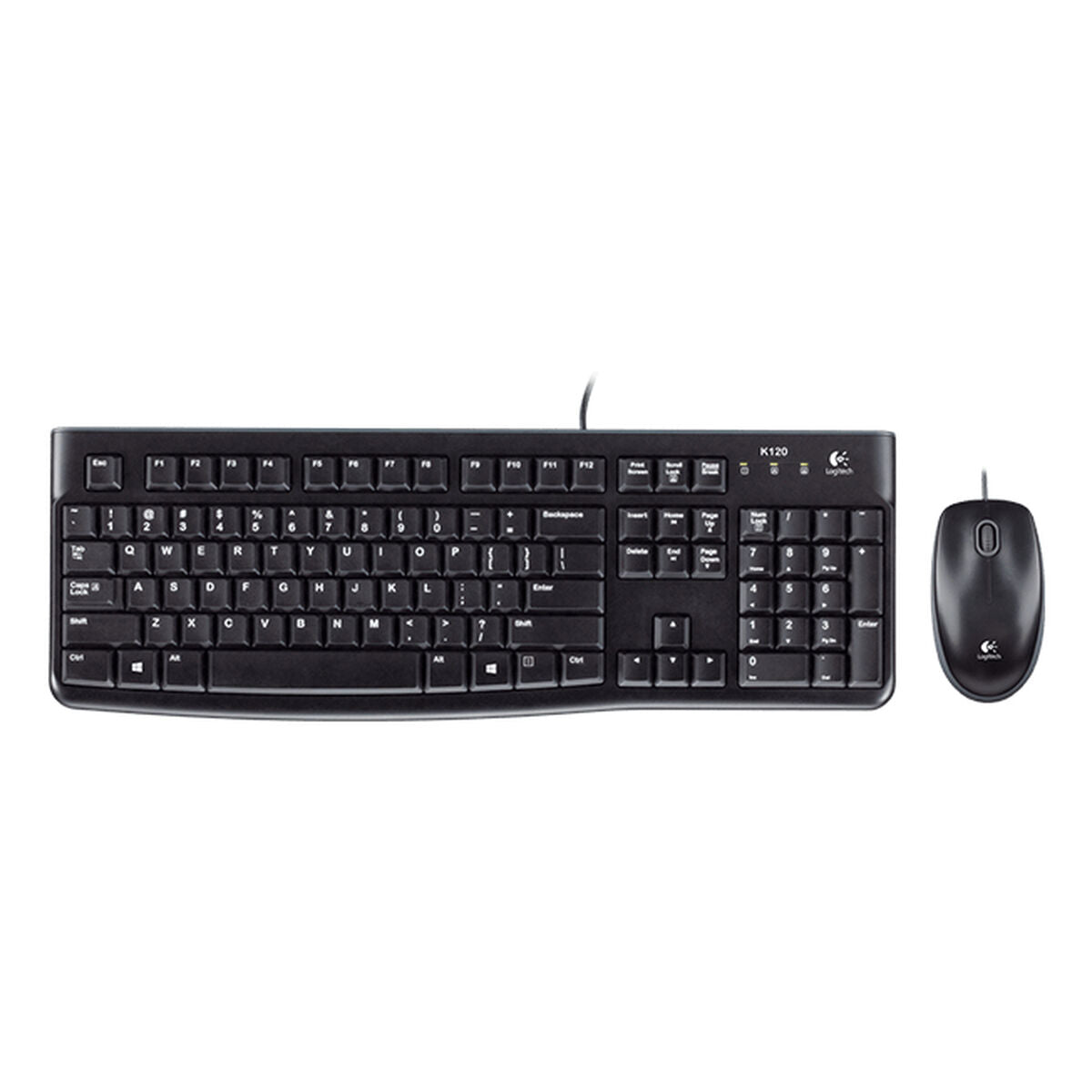 Keyboard and Mouse Logitech 920-002543 Black Italian QWERTY Keyboard and Mouse Logitech 920-002543 Black Italian QWERTY