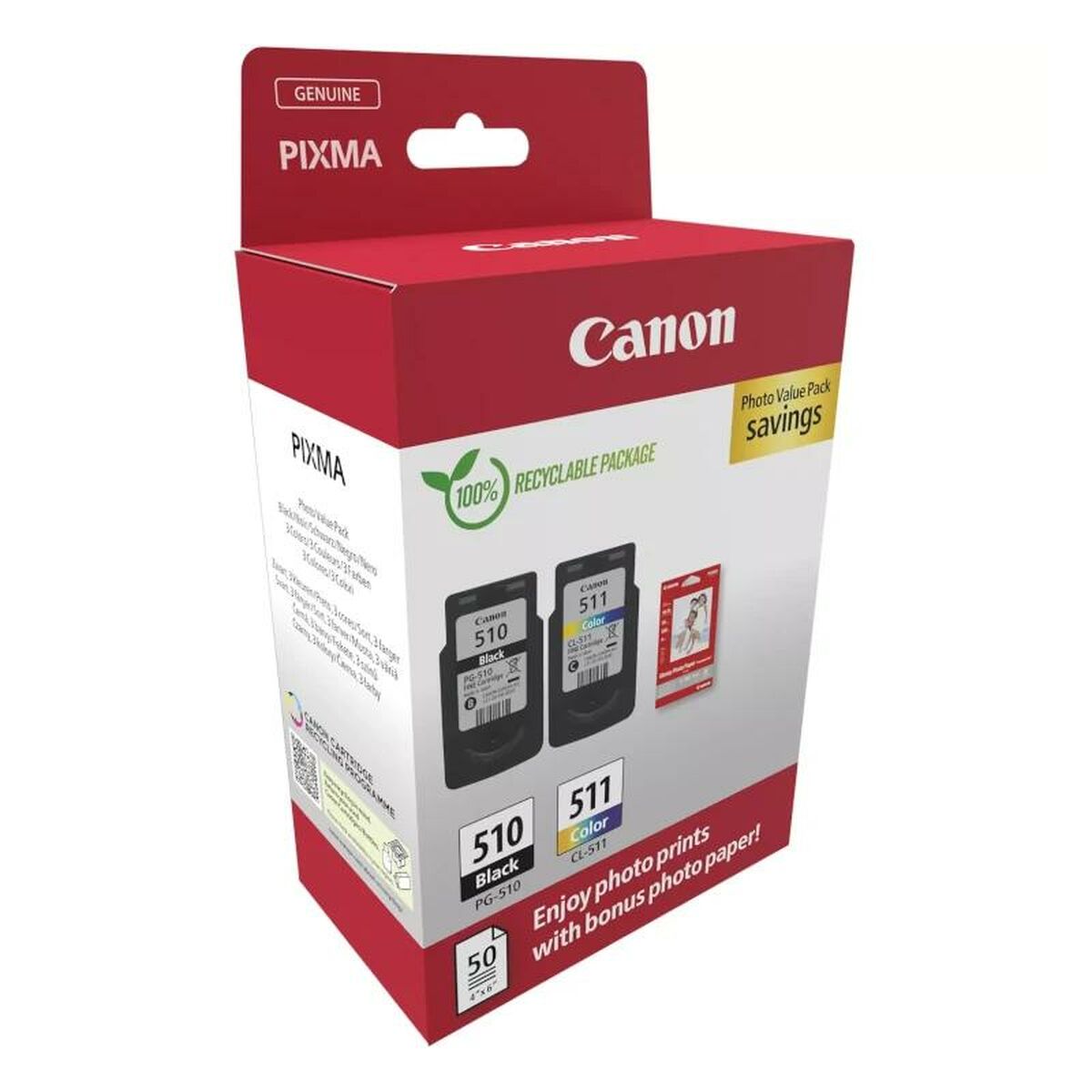 Original Ink Cartridge Canon 2970B017 Multicolour Original Ink Cartridge Canon 2970B017 Multicolour
