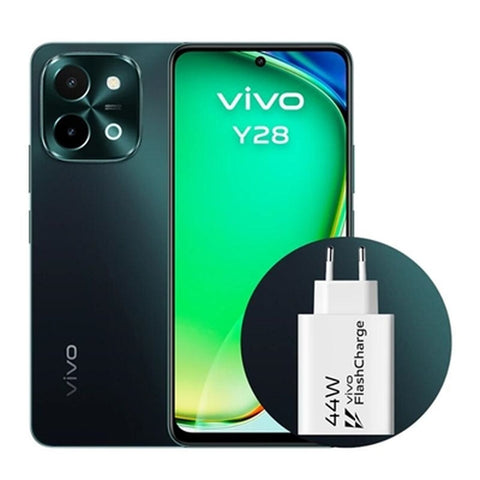 Smartphone Vivo VIVO Y28 6,67" MediaTek Helio G85 4 GB RAM 128 GB Green Smartphone Vivo VIVO Y28 6,67" MediaTek Helio G85 4 GB RAM 128 GB Green