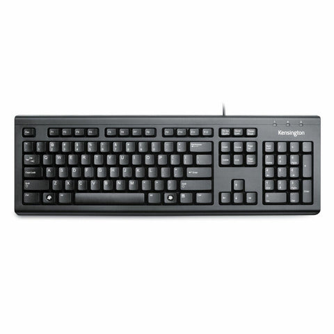 Keyboard Kensington 1500109ES Black Spanish QWERTY Keyboard Kensington 1500109ES Black Spanish QWERTY