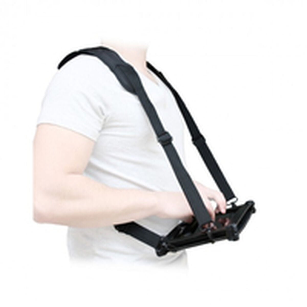 Harness with 4 fastening points Mobilis 001026 Black Harness with 4 fastening points Mobilis 001026 Black