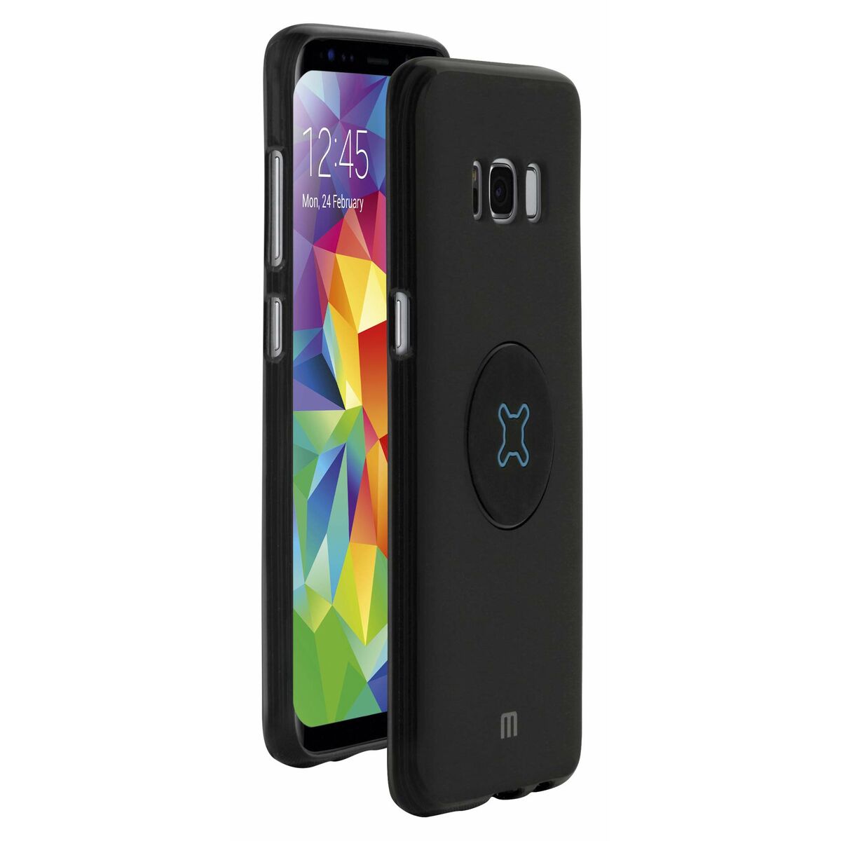 Mobile cover Mobilis   Black Galaxy S8 Mobile cover Mobilis   Black Galaxy S8