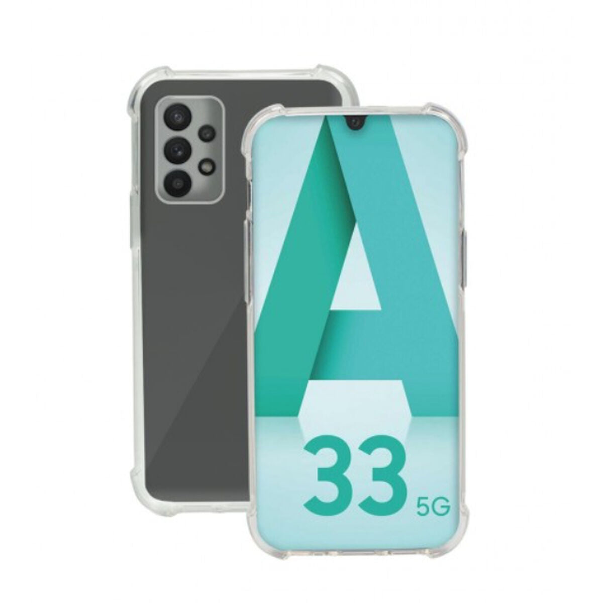 Mobile cover Mobilis   Black Transparent Samsung Galaxy A33 5G Mobile cover Mobilis   Black Transparent Samsung Galaxy A33 5G