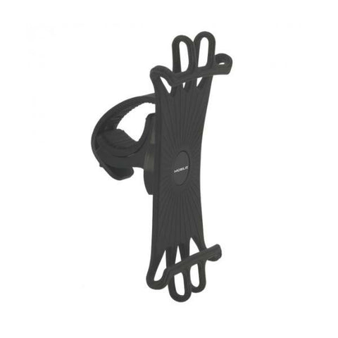 Bike Phone Holder Mobilis 001353 Black Silicone 4"-7" Bike Phone Holder Mobilis 001353 Black Silicone 4"-7"