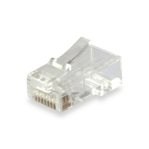 Category 6 UTP RJ45 Connector Equip 121144 Transparent 100 Units Category 6 UTP RJ45 Connector Equip 121144 Transparent 100 Units
