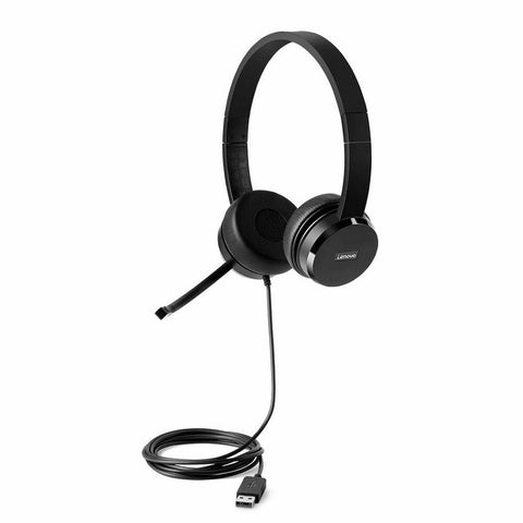 Headphones with Microphone Lenovo 4XD0X88524 Black Headphones with Microphone Lenovo 4XD0X88524 Black