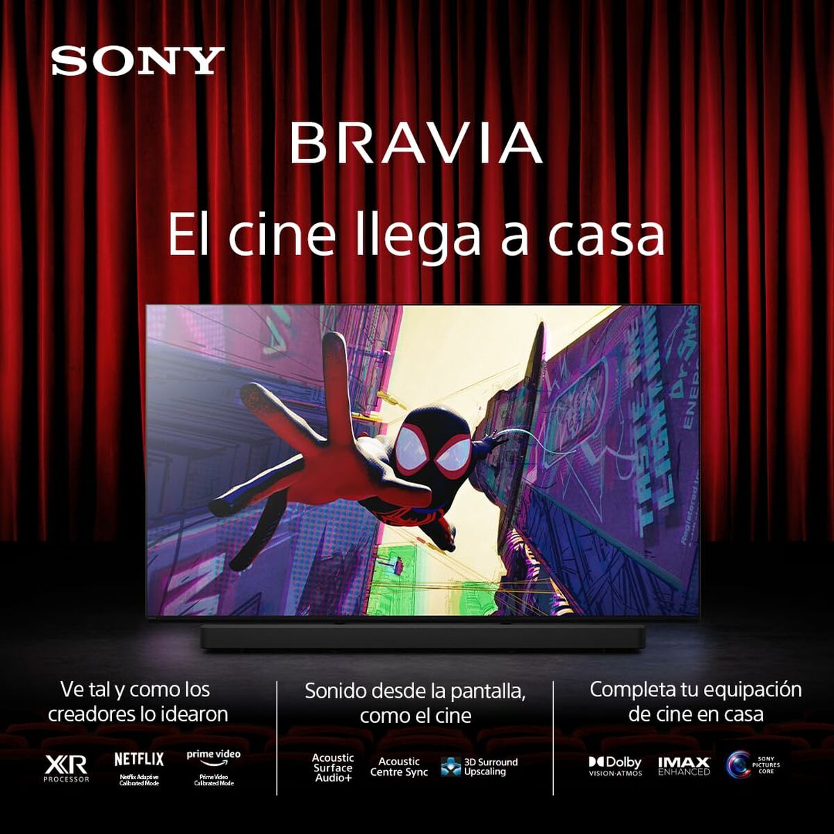 Smart TV Sony K85XR90PAEP 4K Ultra HD 85" QLED Smart TV Sony K85XR90PAEP 4K Ultra HD 85" QLED