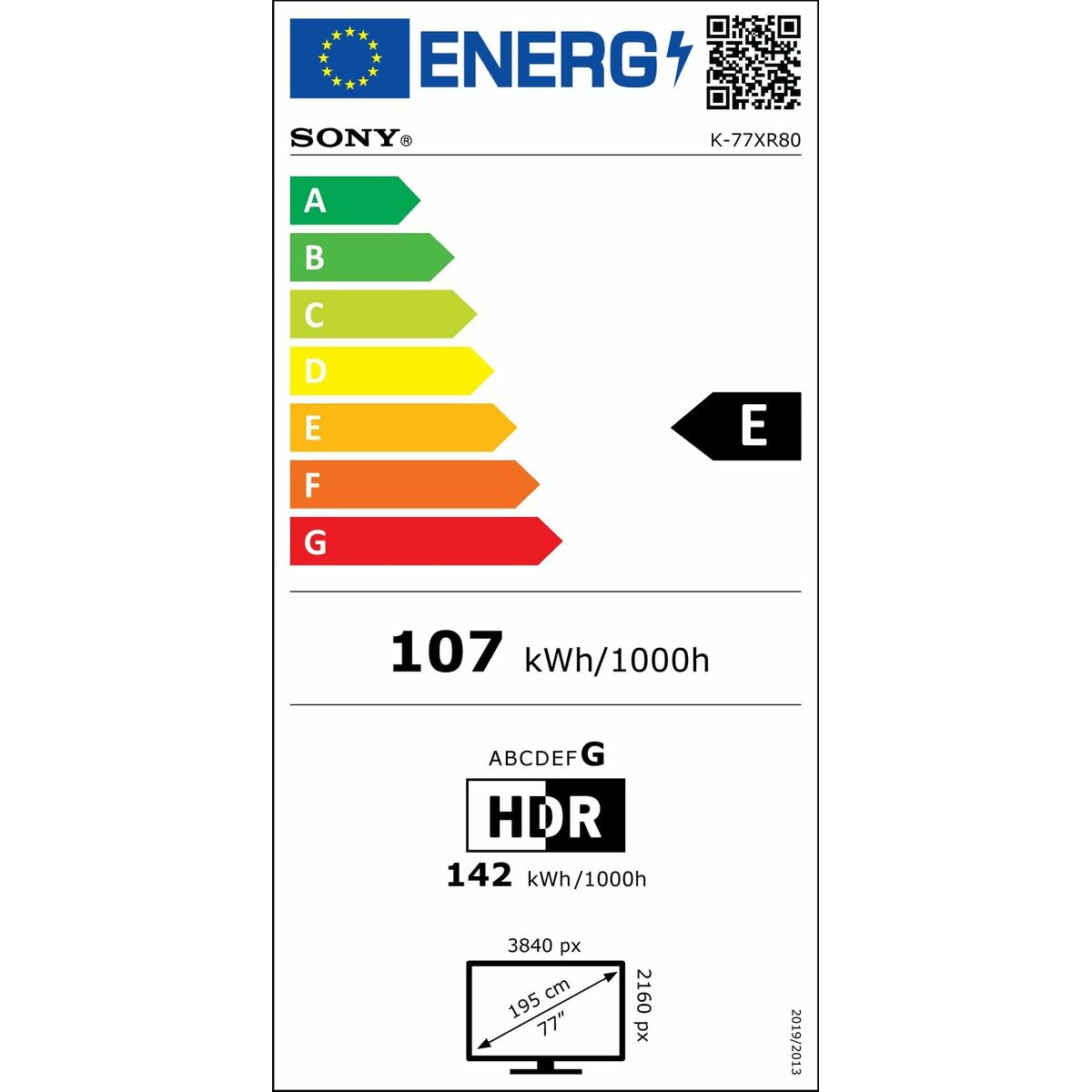 Smart TV Sony K77XR80 4K Ultra HD 77" OLED Smart TV Sony K77XR80 4K Ultra HD 77" OLED