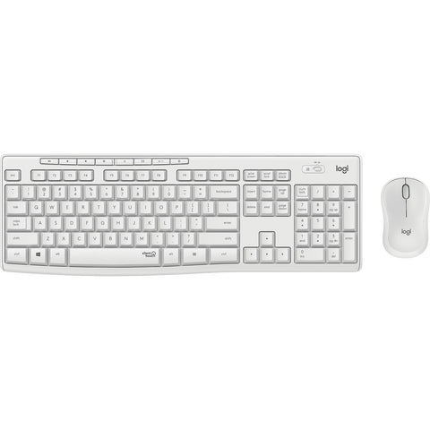 Keyboard and Mouse Logitech MK295 White Qwerty Italian Keyboard and Mouse Logitech MK295 White Qwerty Italian