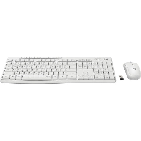Keyboard and Mouse Logitech MK295 White Qwerty Italian Keyboard and Mouse Logitech MK295 White Qwerty Italian