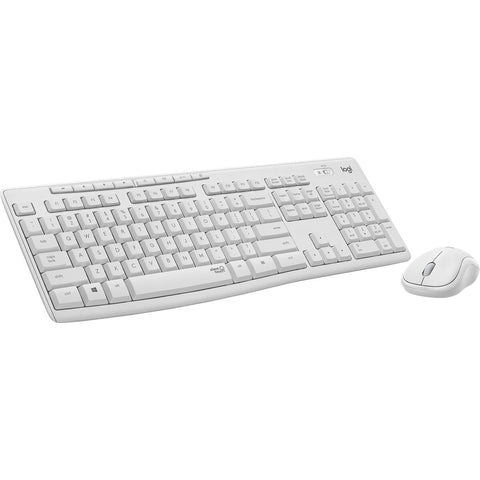 Keyboard and Mouse Logitech MK295 White Qwerty Italian Keyboard and Mouse Logitech MK295 White Qwerty Italian