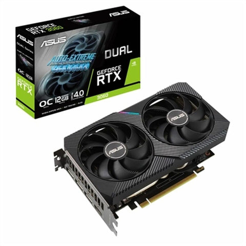 Graphics card Asus DUAL GeForce RTX 3060 12 GB GDDR6 Graphics card Asus DUAL GeForce RTX 3060 12 GB GDDR6