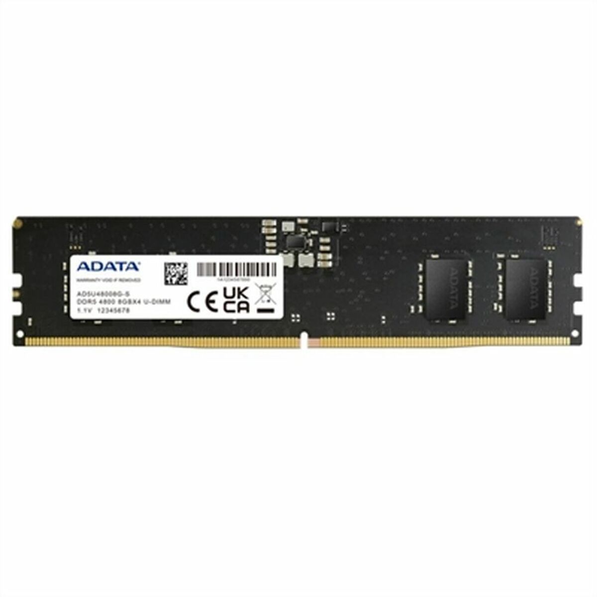 RAM Memory Adata AD5U48008G-S 8 GB DDR5 4800 MHz RAM Memory Adata AD5U48008G-S 8 GB DDR5 4800 MHz