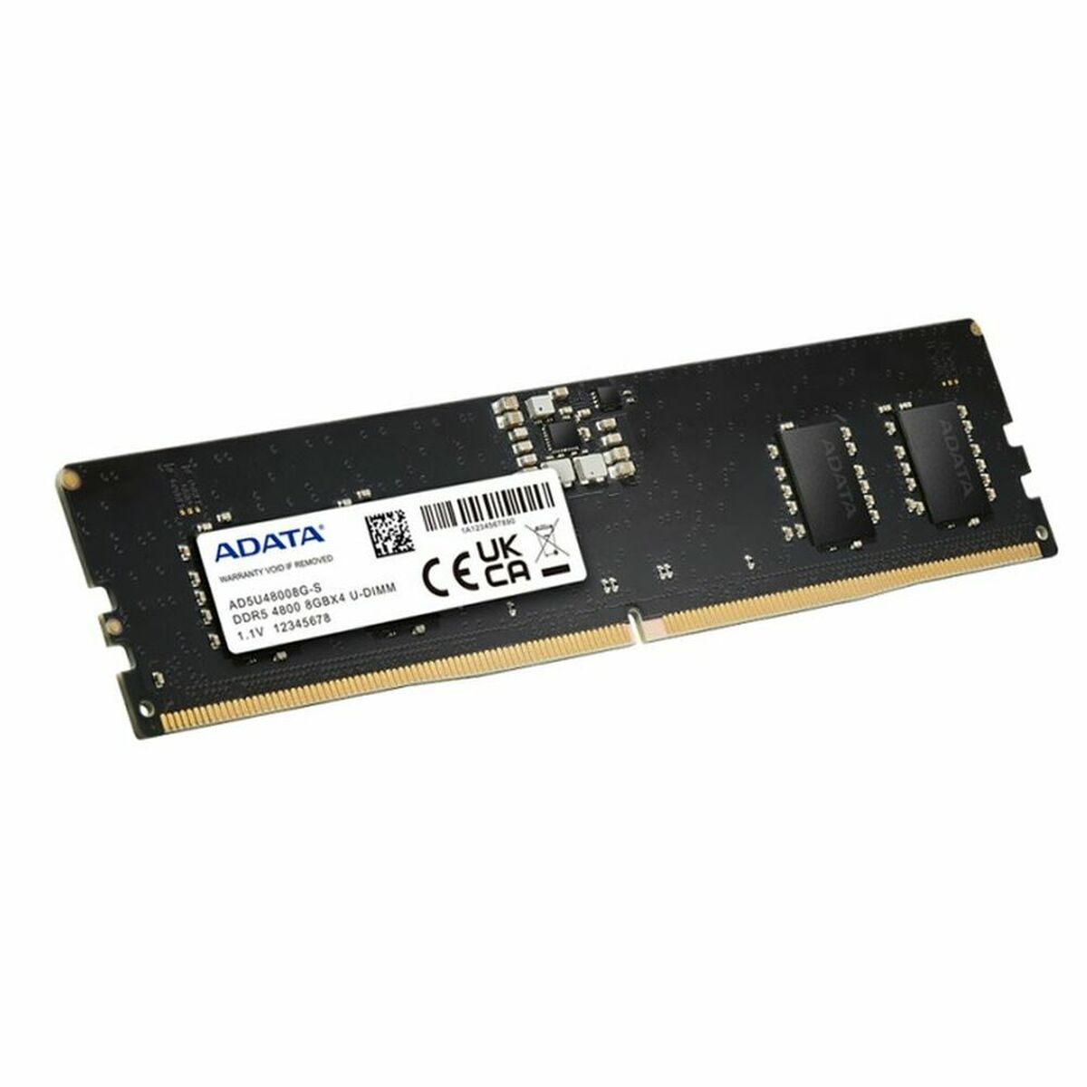 RAM Memory Adata AD5U48008G-S 8 GB DDR5 4800 MHz RAM Memory Adata AD5U48008G-S 8 GB DDR5 4800 MHz
