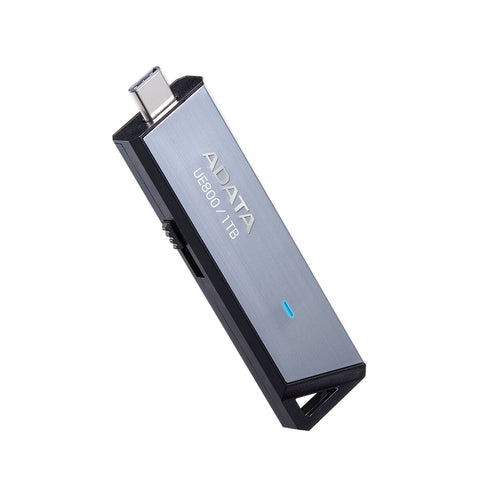 USB stick Adata AELI-UE800-1T-CSG 1 TB Black Silver USB stick Adata AELI-UE800-1T-CSG 1 TB Black Silver