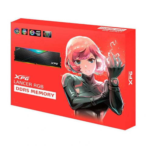 RAM Memory Adata XPG Lancer 64 GB DDR5 6400 MHz cl32 RAM Memory Adata XPG Lancer 64 GB DDR5 6400 MHz cl32