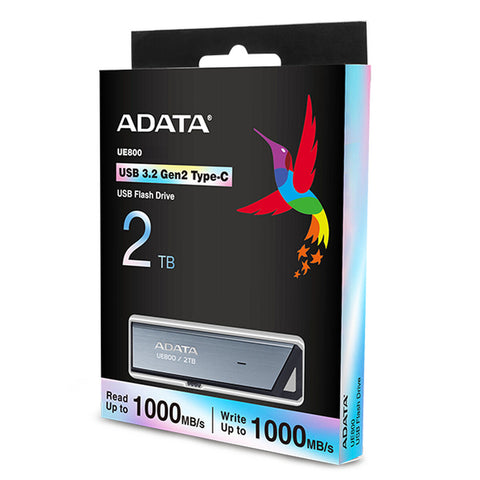 USB stick Adata ELITE UE800 2 TB Silver USB stick Adata ELITE UE800 2 TB Silver