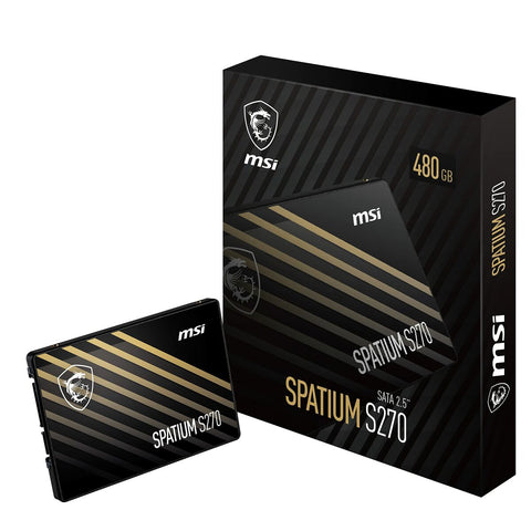 Hard Drive MSI SPATIUM S270 480 GB SSD Hard Drive MSI SPATIUM S270 480 GB SSD