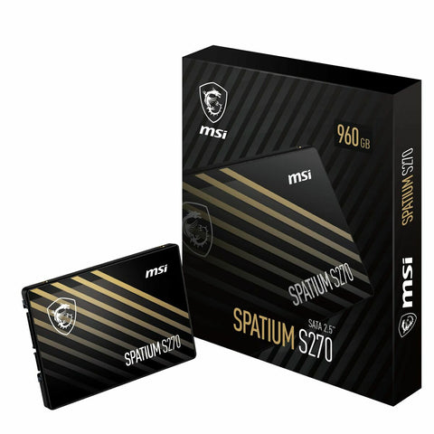 Hard Drive MSI SPATIUM S270 960 GB SSD Hard Drive MSI SPATIUM S270 960 GB SSD
