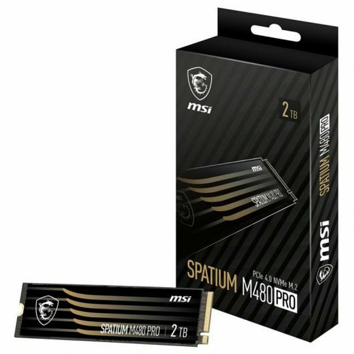 Hard Drive MSI SPATIUM M480 Pro 2 TB SSD Hard Drive MSI SPATIUM M480 Pro 2 TB SSD
