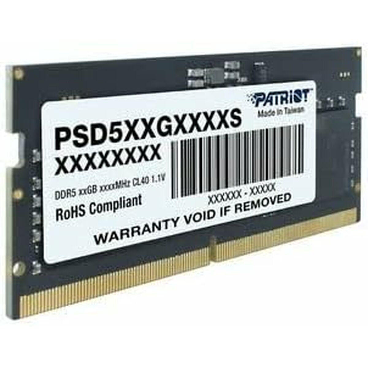 RAM Memory Patriot Memory PSD532G56002S DDR5 32 GB CL46 RAM Memory Patriot Memory PSD532G56002S DDR5 32 GB CL46