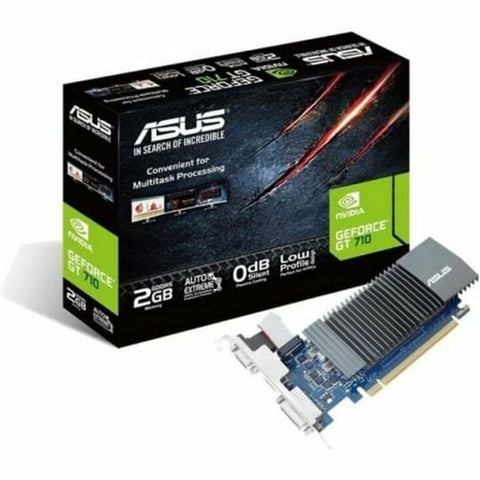 Graphics card Asus 90YV0ALA-M0NA00 NVIDIA GeForce GT 710 2 GB GDDR5 Graphics card Asus 90YV0ALA-M0NA00 NVIDIA GeForce GT 710 2 GB GDDR5