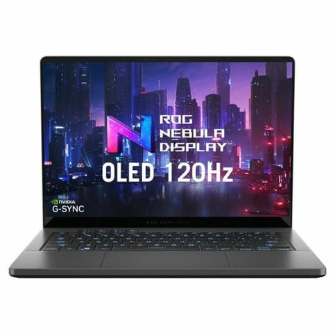 Laptop Asus ROG Zephyrus G14 OLED GA403UI-QS049 14" 32 GB RAM 1 TB SSD Spanish Qwerty Laptop Asus ROG Zephyrus G14 OLED GA403UI-QS049 14" 32 GB RAM 1 TB SSD Spanish Qwerty
