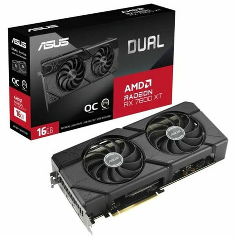 Graphics card Asus 90YV0JJ1-M0NA00 16 GB AMD RADEON RX 7800 XT GDDR6 Graphics card Asus 90YV0JJ1-M0NA00 16 GB AMD RADEON RX 7800 XT GDDR6