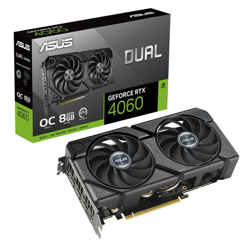 Graphics card Asus 90YV0JC7-M0NA00 Geforce RTX 4060 8 GB GDDR6 Graphics card Asus 90YV0JC7-M0NA00 Geforce RTX 4060 8 GB GDDR6