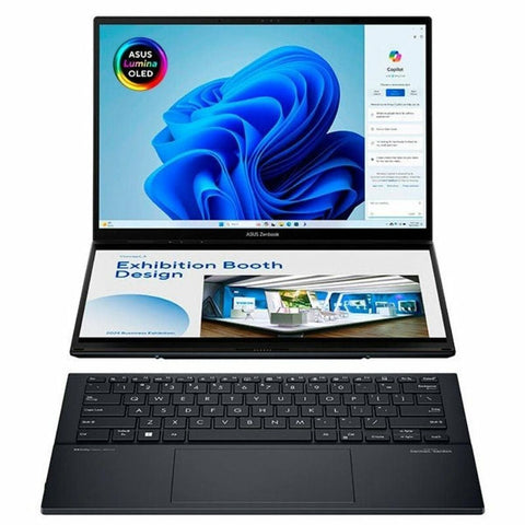 Laptop 2-in-1 Asus ZenBook Duo OLED UX8406CA-PZ152W 14" Spanish Qwerty 1 TB SSD Laptop 2-in-1 Asus ZenBook Duo OLED UX8406CA-PZ152W 14" Spanish Qwerty 1 TB SSD