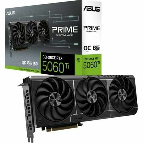 Graphics card Asus 90YV0MP0-M0NA00 geforce rtx 5060 ti 8 GB GDDR6 Graphics card Asus 90YV0MP0-M0NA00 geforce rtx 5060 ti 8 GB GDDR6
