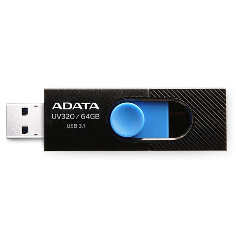 USB stick Adata UV320 64 GB Black/Blue USB stick Adata UV320 64 GB Black/Blue