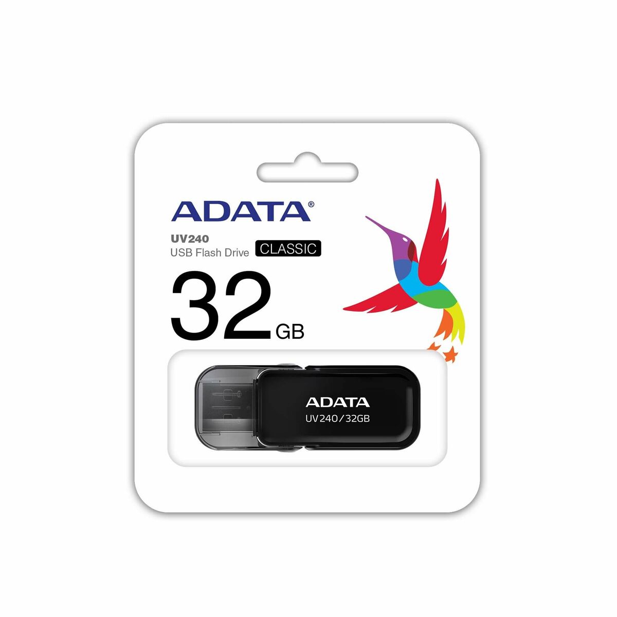 USB stick Adata UV240 Black 32 GB USB stick Adata UV240 Black 32 GB