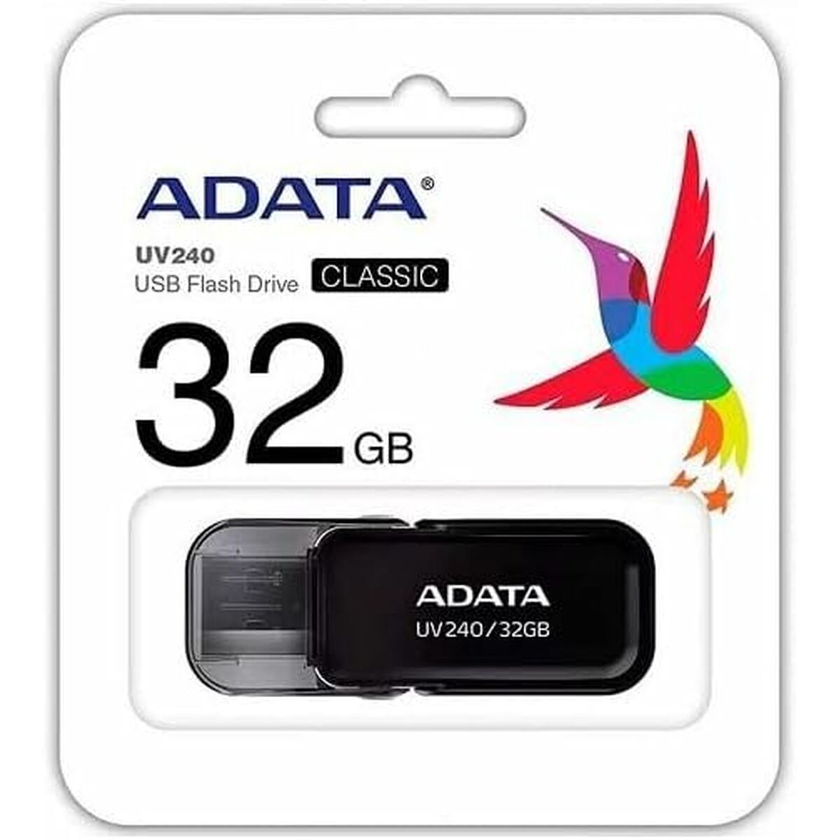 USB stick Adata UV240 Black 32 GB USB stick Adata UV240 Black 32 GB