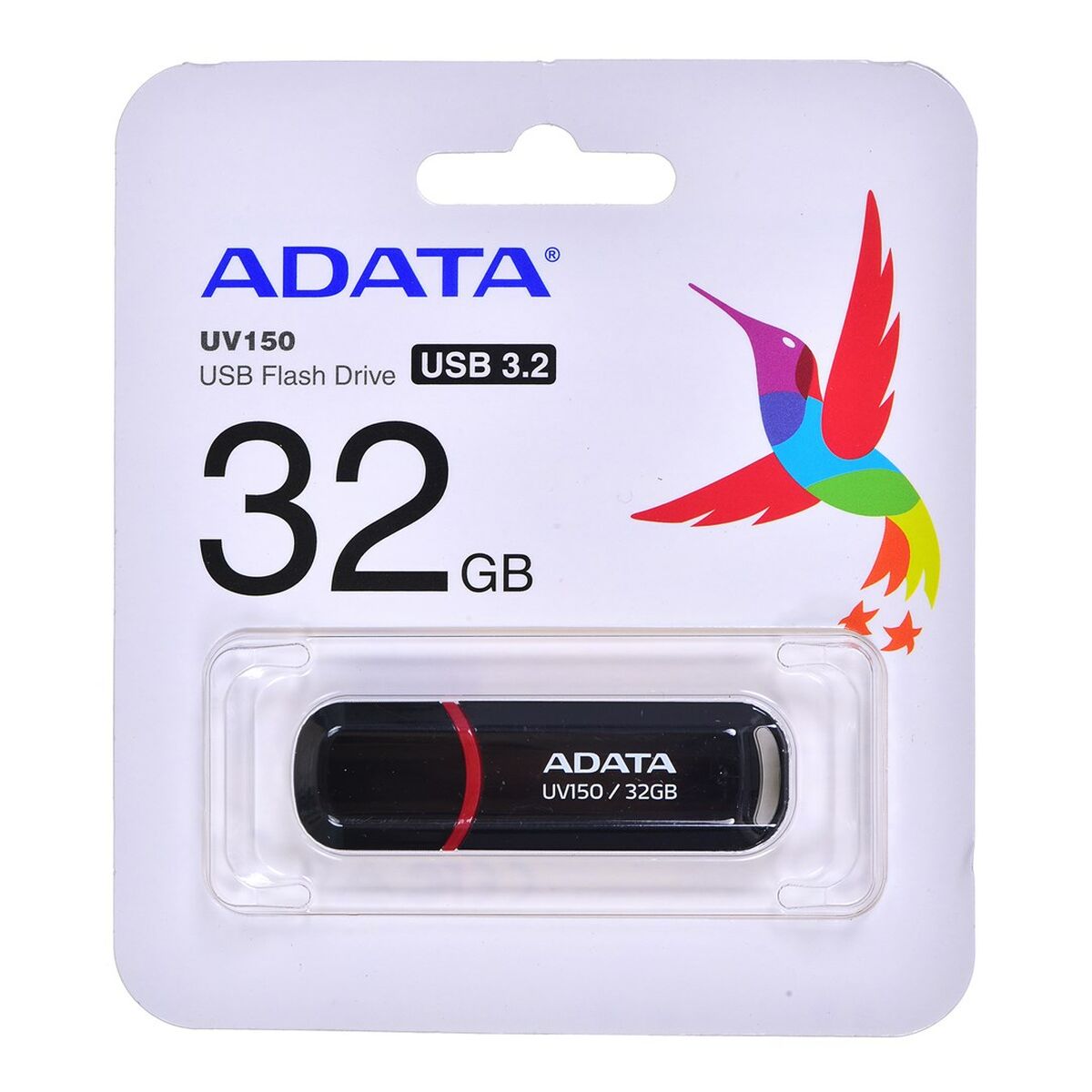 USB stick Adata UV150 Black 32 GB USB stick Adata UV150 Black 32 GB