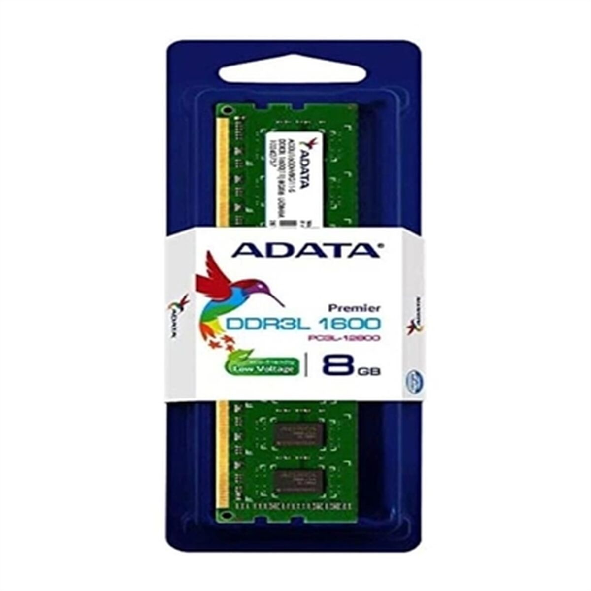 RAM Memory Adata ADDU1600W8G11-S 8 GB 1600 mHz CL11 DDR3L RAM Memory Adata ADDU1600W8G11-S 8 GB 1600 mHz CL11 DDR3L