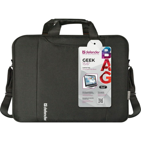 Laptop Case Defender Geek Black Monochrome 15,6'' Laptop Case Defender Geek Black Monochrome 15,6''