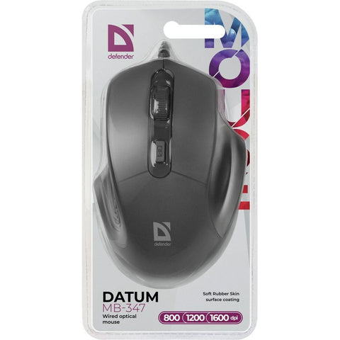 Optical mouse Defender Datum MB-347 Black Optical mouse Defender Datum MB-347 Black