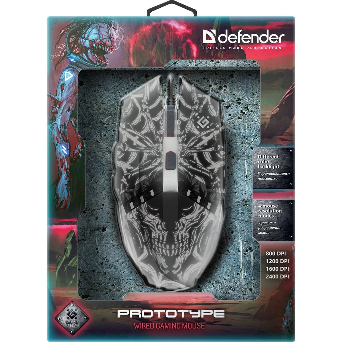 Optical mouse Defender GM-670L Black Optical mouse Defender GM-670L Black