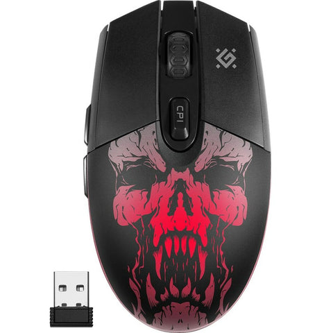 Wireless Mouse Defender Beta GM-707L Black Multicolour 1600 dpi Wireless Mouse Defender Beta GM-707L Black Multicolour 1600 dpi