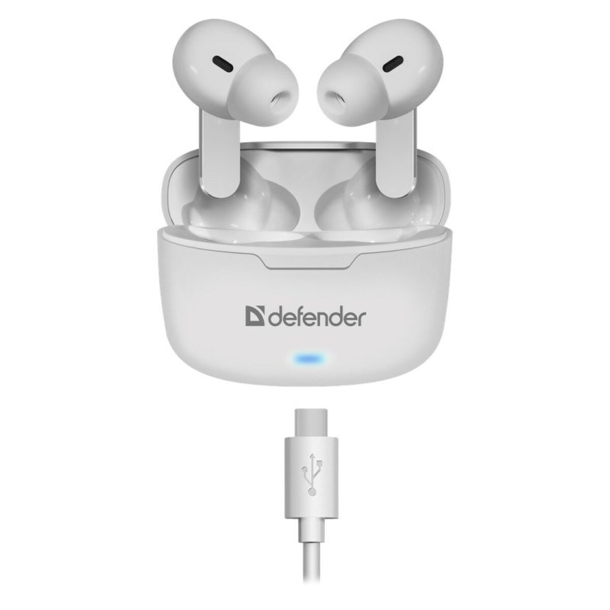 In-ear Bluetooth Headphones Defender TWINS 903 White Multicolour In-ear Bluetooth Headphones Defender TWINS 903 White Multicolour