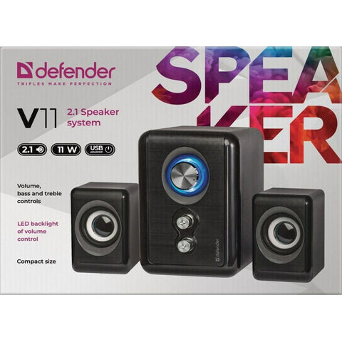 PC Speakers Defender V11 Black PC Speakers Defender V11 Black