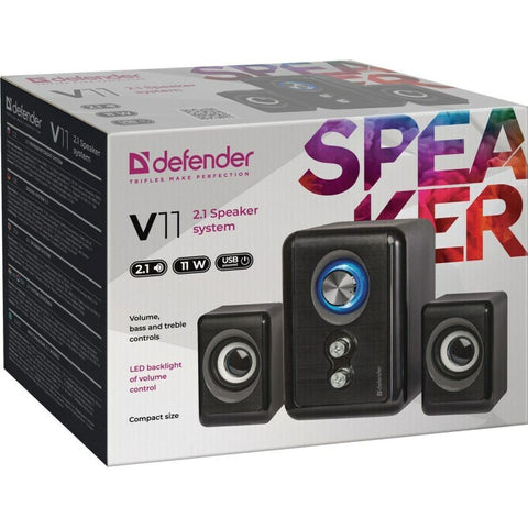 PC Speakers Defender V11 Black PC Speakers Defender V11 Black