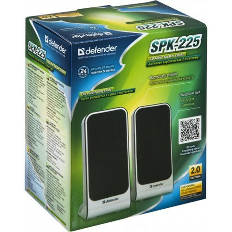 PC Speakers Defender SPK-225 Black PC Speakers Defender SPK-225 Black