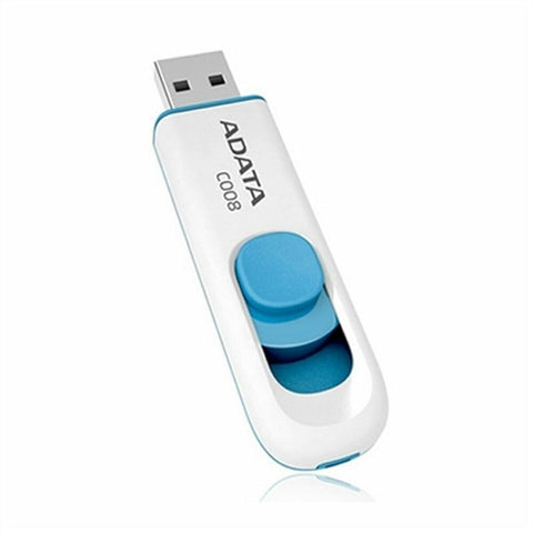 USB stick Adata AC008-32G-RWE 32 GB White Blue/White USB stick Adata AC008-32G-RWE 32 GB White Blue/White