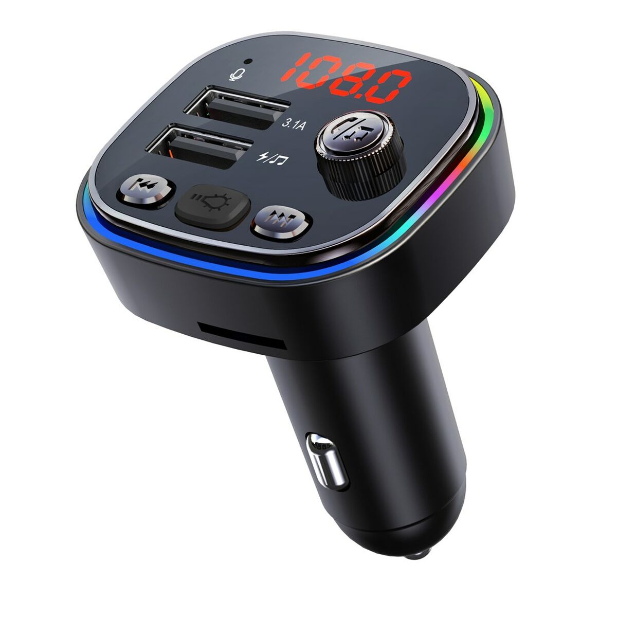 MP3 Player and FM Transmitter for Cars Vakoss TC-B439K MP3 Player and FM Transmitter for Cars Vakoss TC-B439K